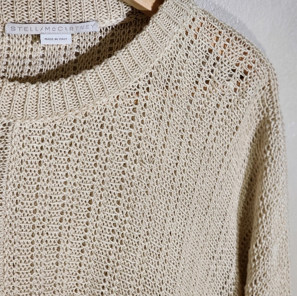 Stella McCartney Cream Knit Sweater - Picture 4 of 5
